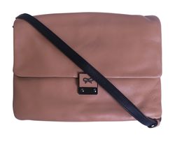 3-Way Detachable Bag, Leather, Beige/Black, DB, 3*